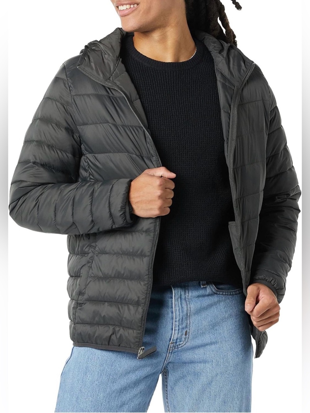Amazon Essentials Hooded Packable Puffer Jacket